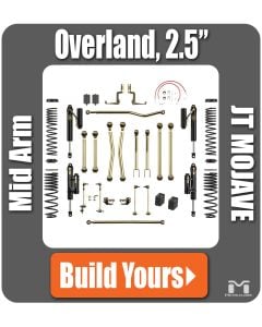 Jeep JT MOJAVE 2.5" Rocklander® Overland Suspension & Lift Kit