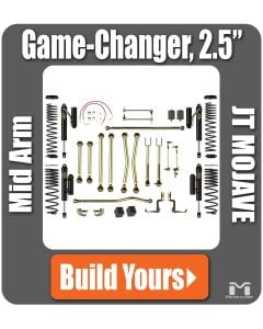 Jeep JT Mojave Gladiator 2.5" Game-Changer Suspension & Lift Kit