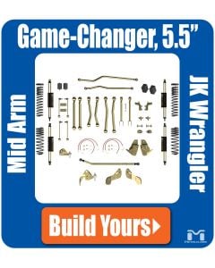 Jeep JK Wrangler 5.5" Game Changer Suspension