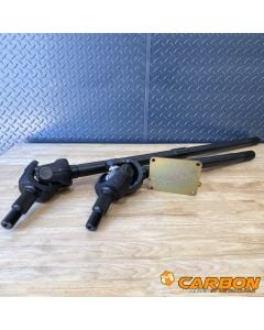 Carbon JL Rubicon Front D44 30 Spline One Piece Conversion Kit