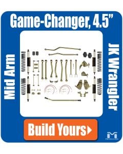 Jeep JK Wrangler 4.5" Game Changer Suspension