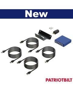 This handy kit gives you everything you need to wire up your Maximus Gaming Station including ethernet cables and top of the line 5 port Ethernet Switch