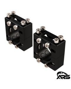 Multi-Mount, 2" Tube Universal Accessory Mount, Pair, 8 Bolt