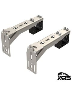 Roof Rack Awning Mount, Pair, Multi-Mount System, 2" Tube