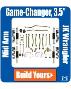 Jeep JK Wrangler 3.5" Game Changer Suspension