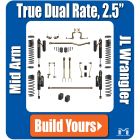 JL Wrangler 2.5" True Dual Rate Lift Kits, Build Yours