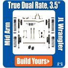 JL Wrangler 3.5" True Dual Rate Lift Kits, Build Yours