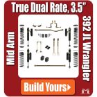 Jeep 392 JL Wrangler 3.5" True Dual Rate Lift Kit, Build Yours