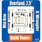 Jeep JL Wrangler 2.5" Rocklander® Overland Suspension & Lift Kit, Build Yours