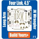 Jeep JK Wrangler 4.5" 4-Link Long Arm Suspension
