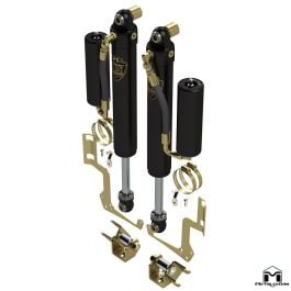 JT Mojave Performance RockSport Black Non Adjustable Shocks