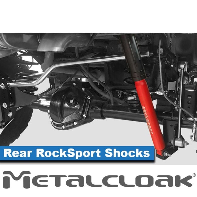 Rocksport Long Travel Shocks for the JK Wrangler - an Exclusive