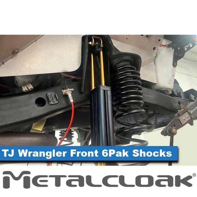MetalCloak 6Pak Black Front 3.5