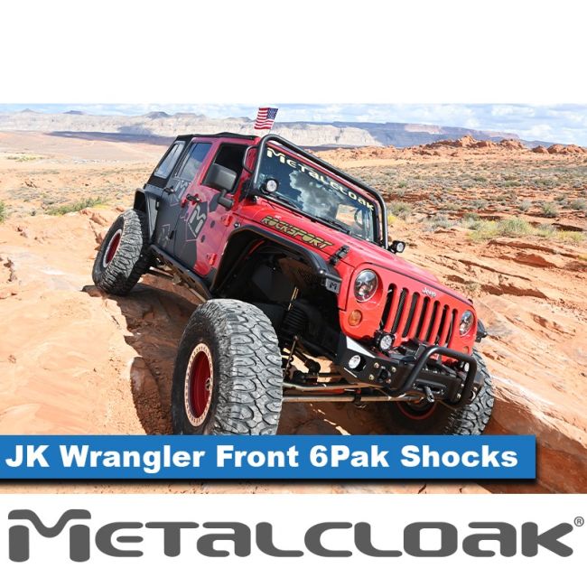 MetalCloak 6Pak Front Shocks for 3.5