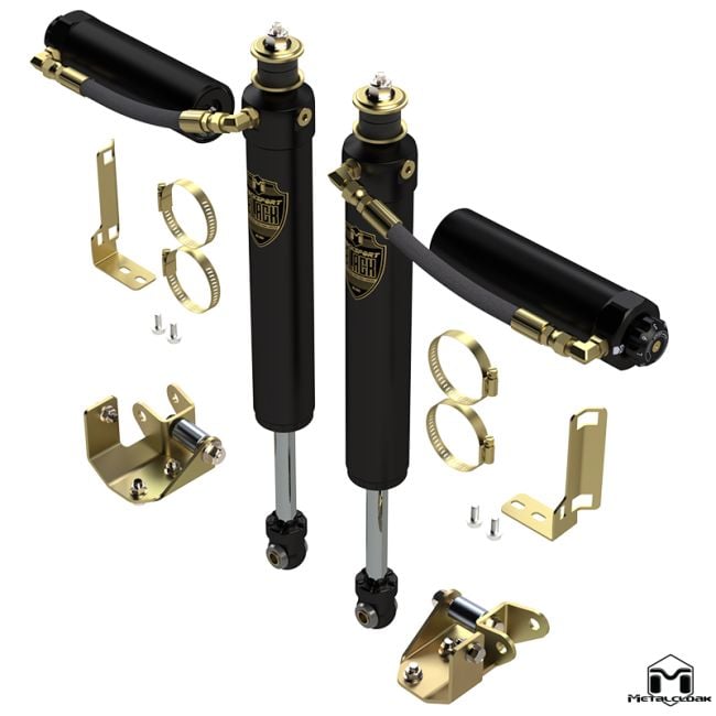 JK Wrangler Adjustable Reservoir Shock Shop Now | Metalcloak
