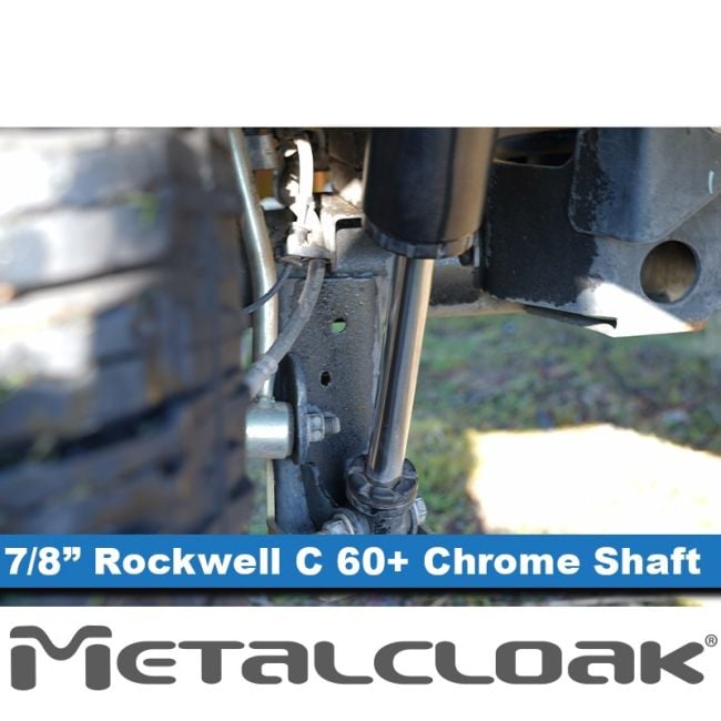 RockSport BLACK JL Wrangler Rear Adjustable Reservoir Shock