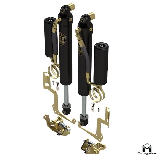 Jeep JL Wrangler JT Gladiator Reservoir Shocks Rubicon| Metalcloak
