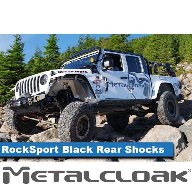RockSport BLACK Adjustable Reservoir Performance Shock | Metalcloak