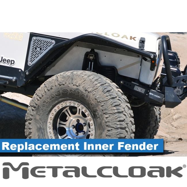 TJ Builder Aluminum Inner Fender Wells