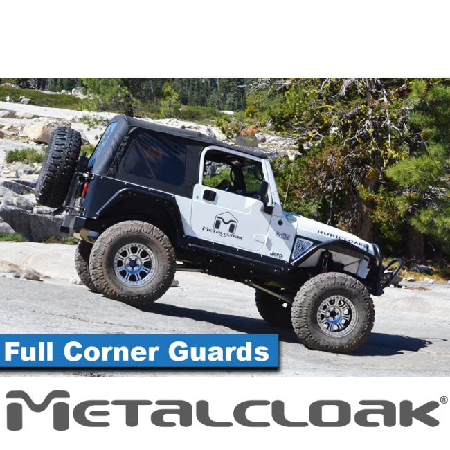 Jeep Wrangler TJ Rock-Biting Corner Guards