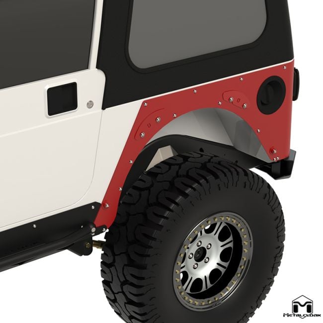 Jeep Wrangler TJ Rock-Biting Corner Guards