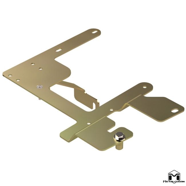 パーツ Teraflex Compressor Mount Jeep Wrangler TeraFlex ARB Air Compressor Under Seat Mount for 2007-2018