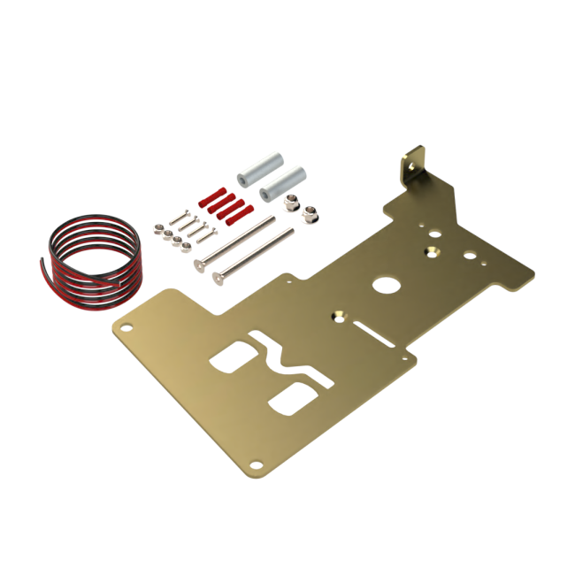 JK Wrangler sPod Bantam X or SourceLT Mount & Vacuum Pump