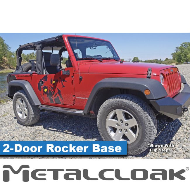Overland Rocker Rail, Pair, JK, 2-Door