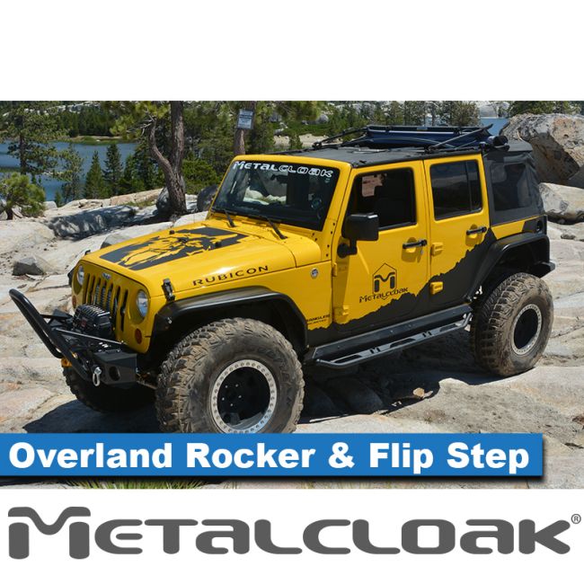 ROCK’NPOP OverLand Rocker Flip Step, Pair, JK, 4-Door