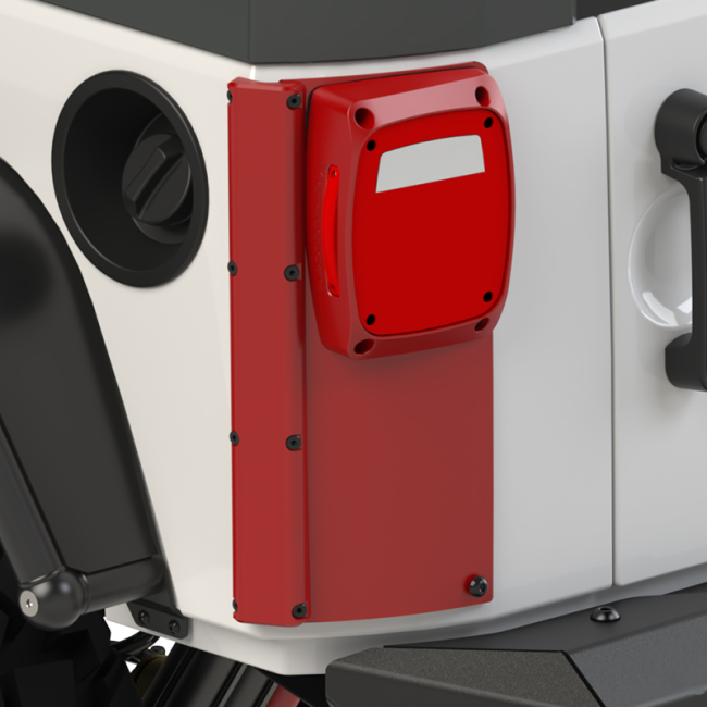 JK/JKU Wrangler Molded Housing, ExoCorner, Lo-Profile LED