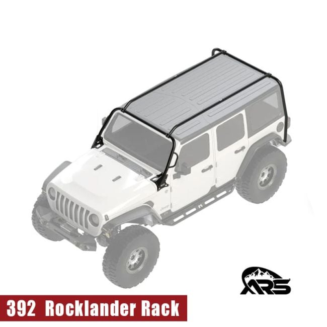 Jeep JL 392 4-Door Rocklander Rack System | Adventure Rack Systems