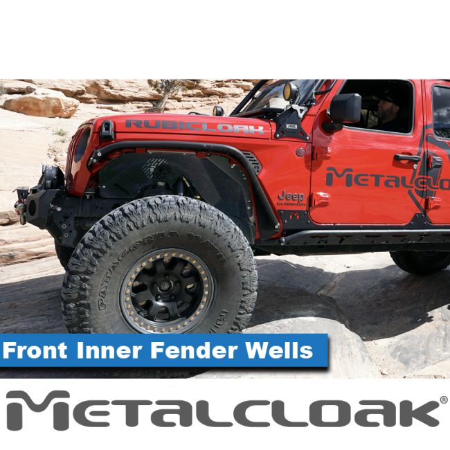The Metalcloak JL Wrangler or JT Gladiator Replacement Aluminum