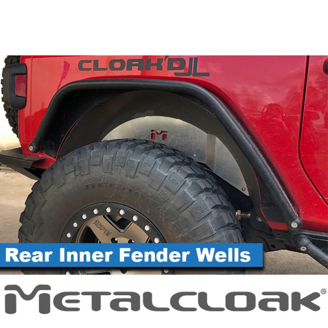 Front & Rear Inner Fender Liners Wheel Cover for 2007-2018 Jeep