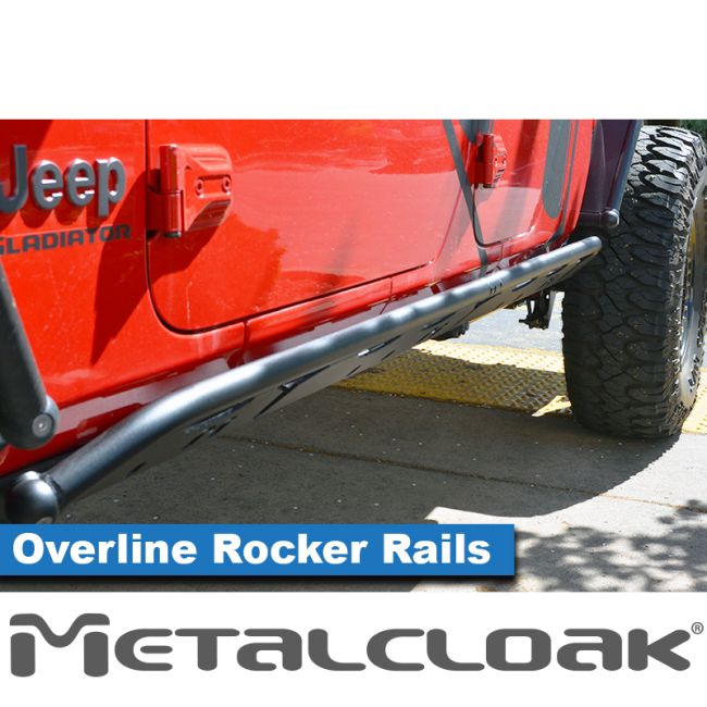 Metalcloak | Jeep JT Gladiator Overline Rocker Rail Protection Pair
