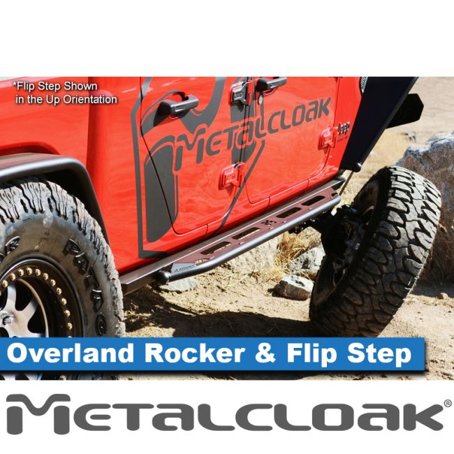 Metalcloak | JT Gladiator Replacement Rocker & Flip Step System