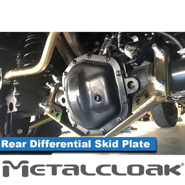 Metalcloak Jeep JL Wrangler M220 Rear Differential Skid Plate (DSP)