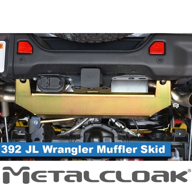 ラングラer392 Metalcloak | JL Wrangler 392 Muffler Skid Plate