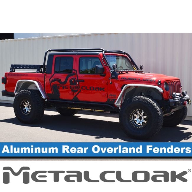 Metalcloak | Aluminum Jeep Truck JT Gladiator Rear Fenders