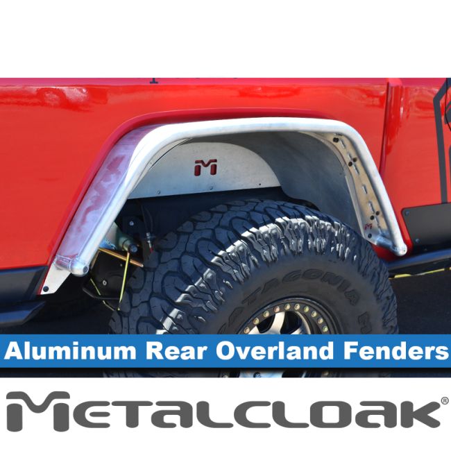 Metalcloak | Aluminum Jeep Truck JT Gladiator Rear Fenders