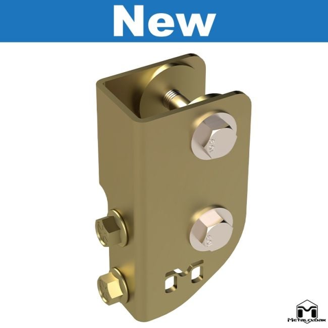 MetalCloak 7240 – tylny wspornik relokacji seryjnego track bara do Jeep Wrangler JL, Gold Zinc