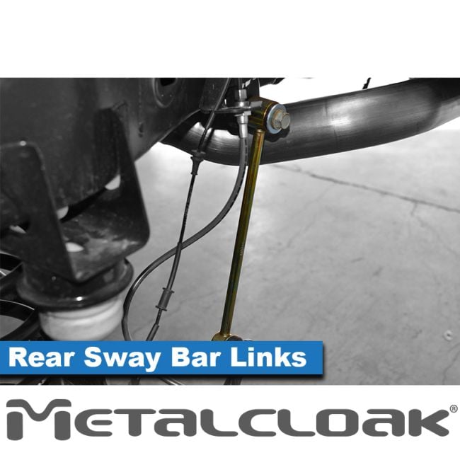 JT Gladiator Rear Sway Bar Link Kit, 12.25