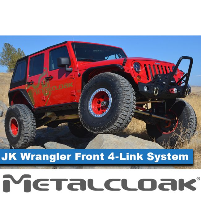 Jeep JK Wrangler Front Four Link Long Arm Set| Metalcloak