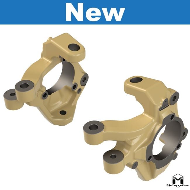 パーツ jellinek MetalCloak Heavy Duty Steering Knuckles for JL Wrangler & JT Gladiator
