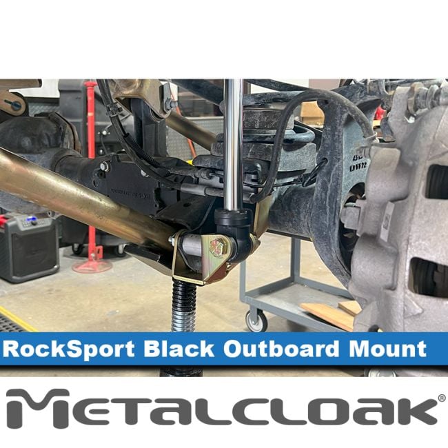 RockSport Black, Jeep JL Wrangler & JT Gladiator, Lower Front