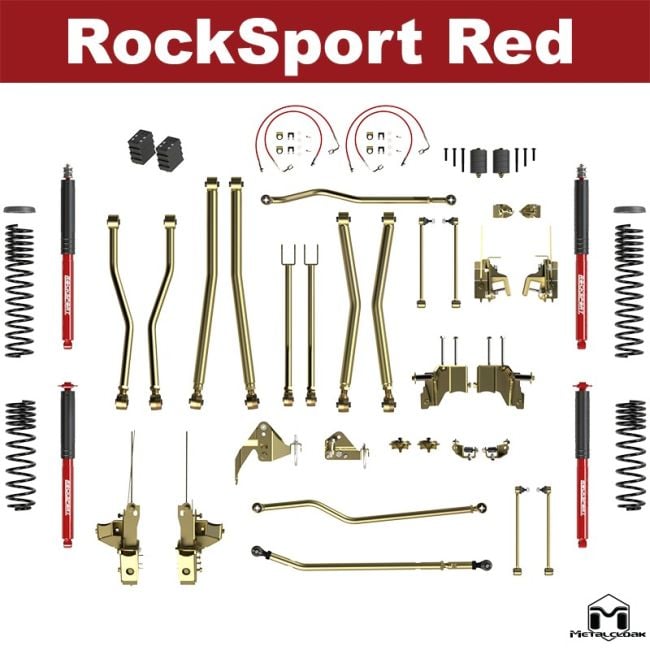 Metalcloak | Jeep JK 4.5 Four Link Long Arm Suspension System