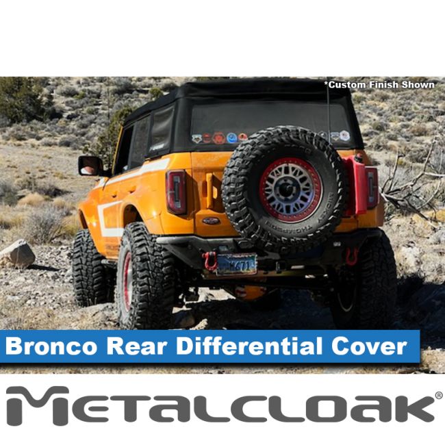 Metalcloak | Bronco 6G Replacement Rear Diff Cover M220
