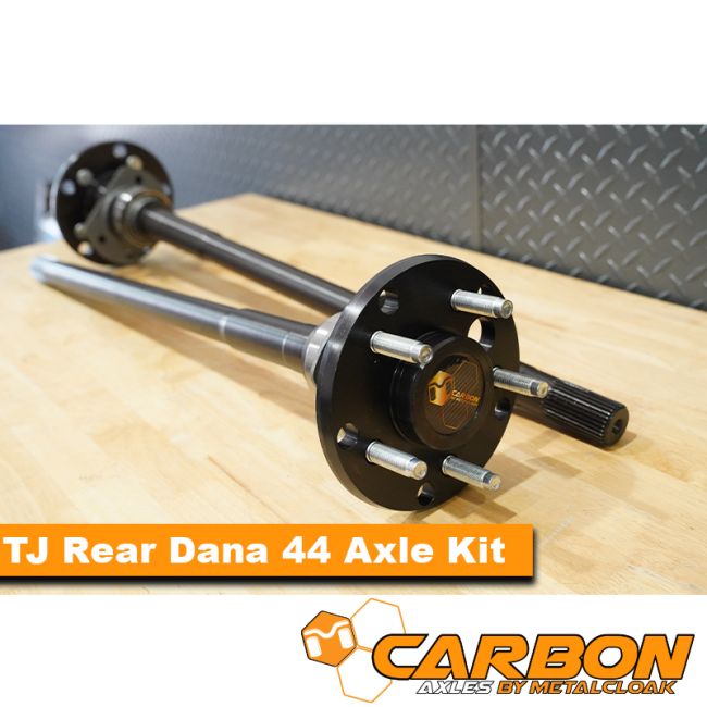 TJ Rubicon Rear D44 35 Spline Axle Kit | MetalCloak