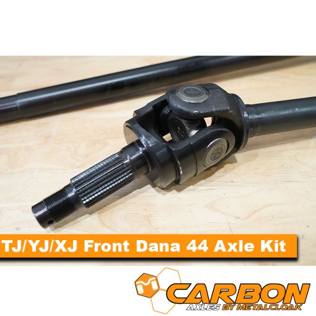 TJ Rubicon Front D44 30 Spline Axle Kit | MetalCloak