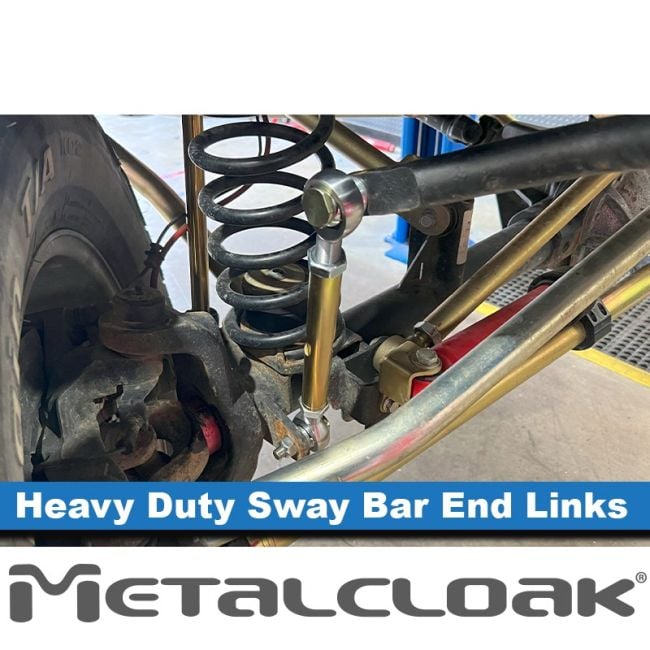 Jeep JK Wrangler HD Front Sway Bar Link Shop Now | Metalcloak