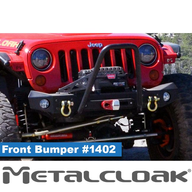 Frame-Built Jeep Bumper #1402, JK Wrangler